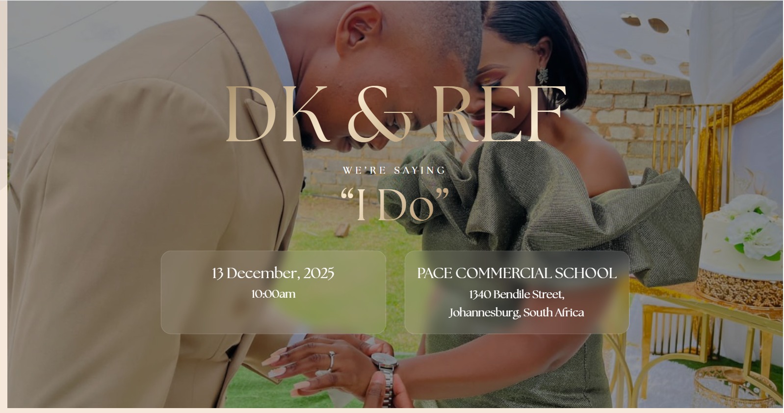 DK & REF WEDDING
